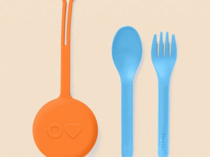 Omiebox Omiepod 3 PCE Cutlery Set Lilac-1875027550586146819