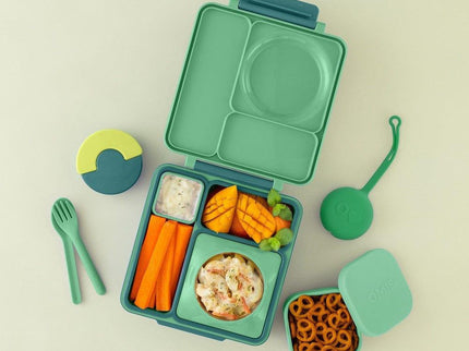 Omiebox Omiesnack Silicone Container 280ML Green-1875027426304724993