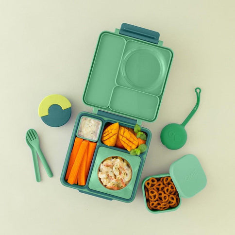 Omiebox Omiesnack Silicone Container 280ML Green-1875027426304724993