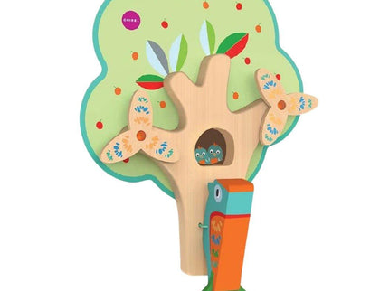 Oribel VertiPlay Wall Toy: Busy Woodpecker knocker-1875027552716853248