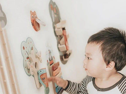 Oribel VertiPlay Wall Toy: Busy Woodpecker knocker-1875027552716853249