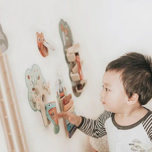 Oribel VertiPlay Wall Toy: Busy Woodpecker knocker-1875027552716853249
