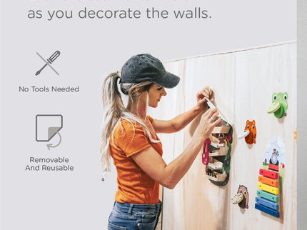 Oribel VertiPlay Wall Toy: Busy Woodpecker knocker-1875027552716853254