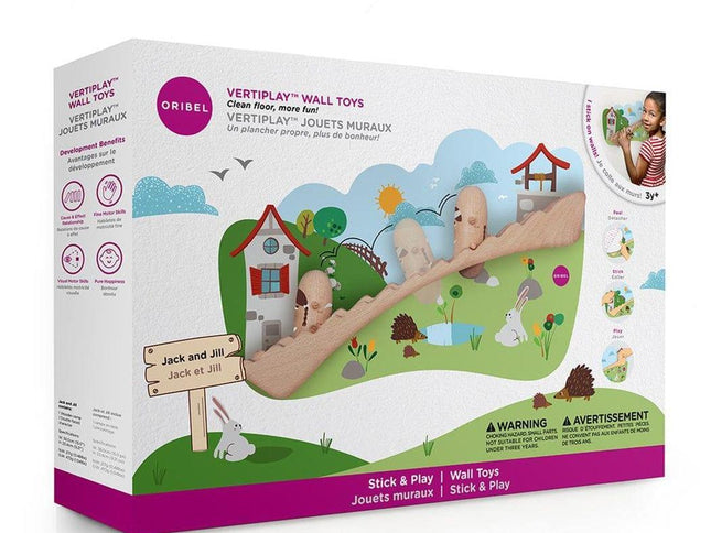 Oribel VertiPlay Wall Toy: Jack & Jill-1973194206201647105