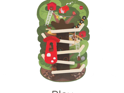 Oribel Vertiplay Wall Toy: Tree Top Adventure-1875027475440996353
