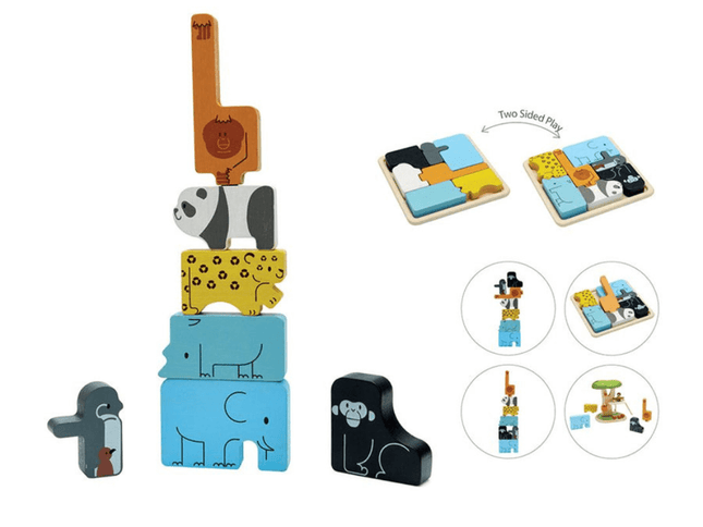 Plan Toys Animal Puzzle Game-1875027399855443969