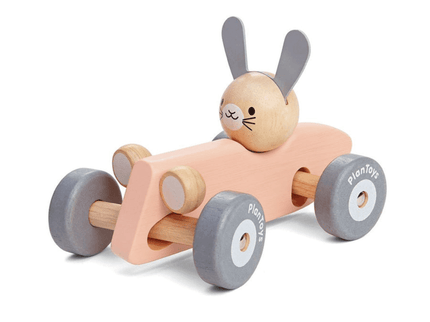 Plan Toys Bunny Racing Car-1875027406968983552