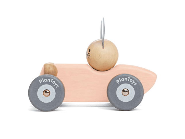 Plan Toys Bunny Racing Car-1973194213650731010