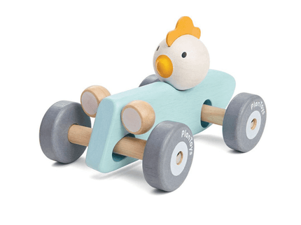 Plan Toys Chicken Racing Car-1875027406830571520