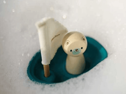 Plan Toys Sailing Boat - Polar Bear-1875027481602428930