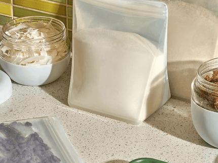 Porter Reusable Silicone Bag Stand Up 1.5l - Blush-1875027483338870788