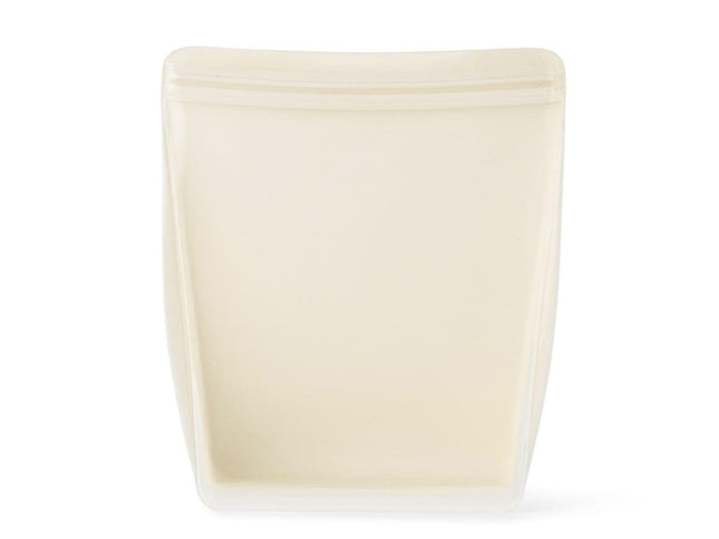 Porter Reusable Silicone Bag Stand Up 1.5l - Cream-1875027483477282816