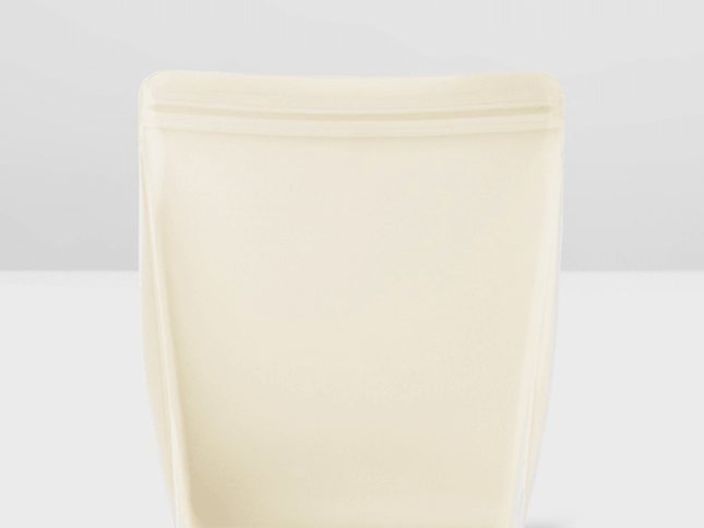 Porter Reusable Silicone Bag Stand Up 1l - Cream-1875027441261613057