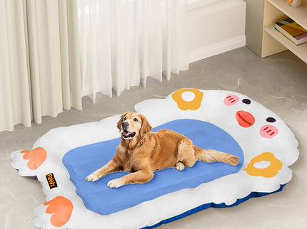 PaWz Pet Cooling Mat Dog Cat Human Size Blue-1864184563127947271