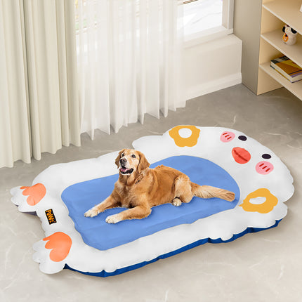 PaWz Pet Cooling Mat Dog Cat Human Size Blue-1973193691959005191