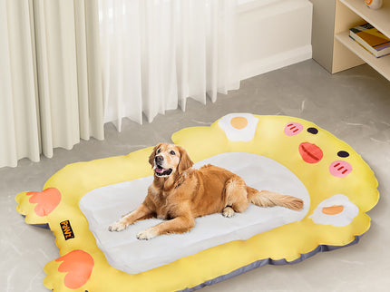 PaWz Pet Cooling Mat Dog Cat Human Size Yellow-1864184563266359303