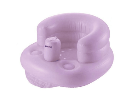 Richell Inflatable Soft Baby Chair Purple Purple-1875027424505368576