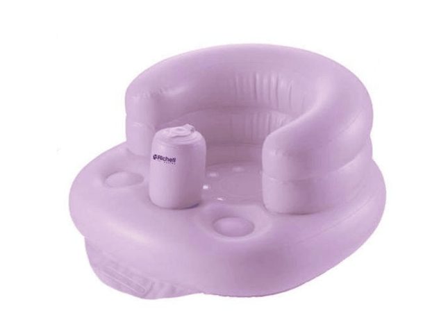 Richell Inflatable Soft Baby Chair Purple Purple-1875027424505368576