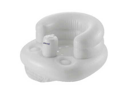 Richell Inflatable Soft Baby Chair Purple Grey-1875027406411141120