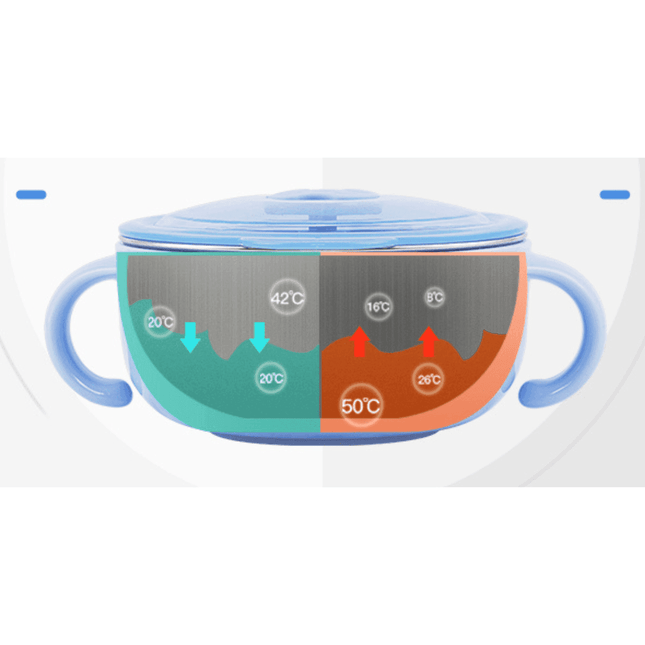 Richell Stainless Steel Bowl 480ml Pink-1973194129311666178