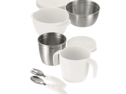 RICHELL TLI Stainless steel Feeding Set Pink-1875027406125928451