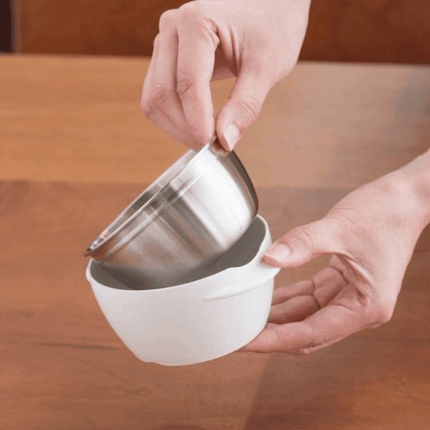 RICHELL TLI Stainless steel Feeding Set Blue-1973194127579418629