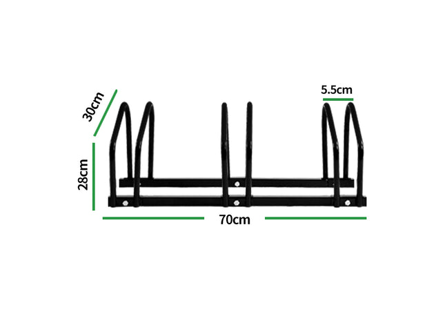 3 Bike Floor Parking Rack Bikes Stand-1973193702457348098