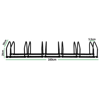 6 Bikes Stand Bicycle Bike Rack Floor-1975420403002249218