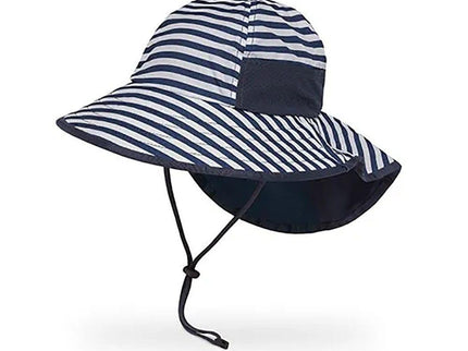 Sunday Afternoon Kids Play Hat UPF50+ | Navy Stripe Small (6-24mth)-1875027431719571456