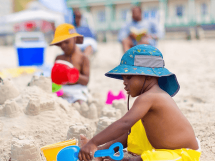 Sunday Afternoon Kids Play Hat UPF50+ | Ocean Life Medium (2-5yrs)-1875027430763270144