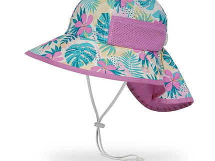 Sunday Afternoon Kids Play Hat UPF50+ | Pink Tropical Small (6-24mth)-1875027433221132288