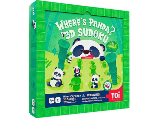 TOI Wheres Panda 3D Sudoku-1875027421422555136