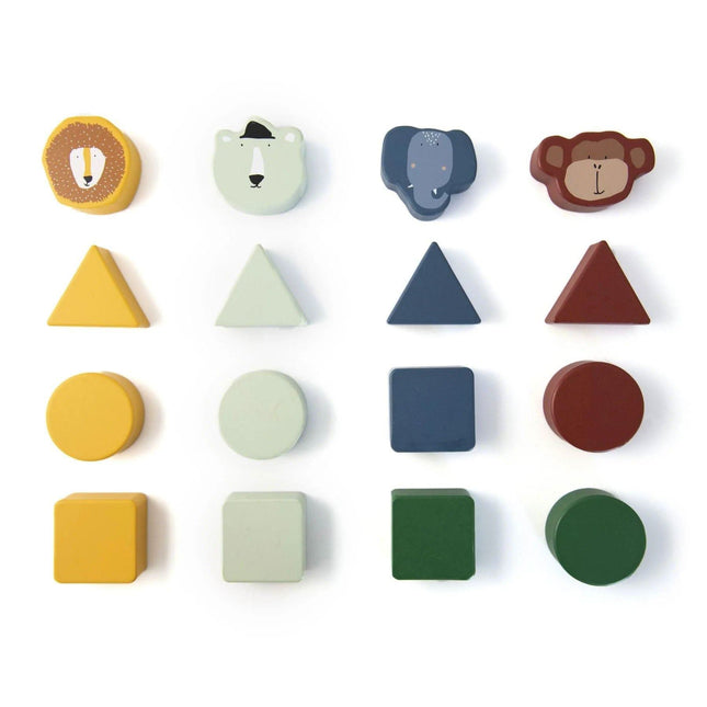 Trixie Wooden Shape Sorter-1963748917053100033
