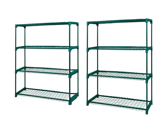 Levede 2x 4 Tier Plant Stand Shelves-1894516823714566144