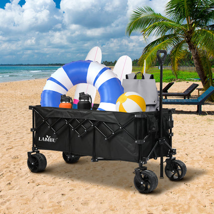 Lambu Folding Wagon Trolley Cart-1975420333745901575