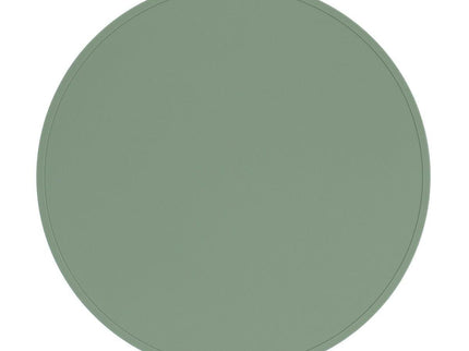 We Might Be Tiny Round Placie? Silicone Placemat Grey-1875027473536782338